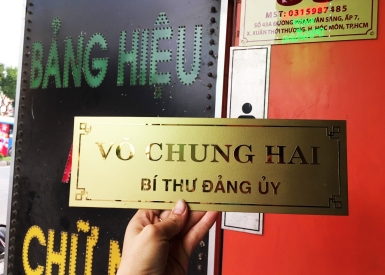 xưởng inox số nhà - công ty