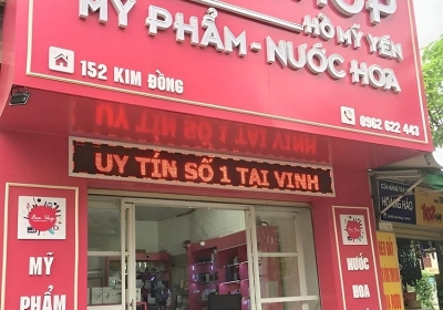 Bảng Hiệu Cửa Hàng Nước Hoa Đẹp, Sang Trọng | Thiết Kế & Thi Công Trọn Gói 