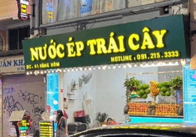 Bảng Hiệu Nước Ép Sinh Tố Đẹp – 50+ Mẫu Thiết Kế Ấn Tượng & Xu Hướng 2025