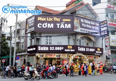 Bảng Hiệu Cơm Tấm Đẹp – Thu Hút Khách | Thiết Kế & Thi Công Trọn Gói
