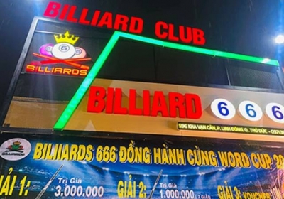 Biển quảng cáo bida – Bí quyết thu hút khách hàng hiệu quả cho các cơ sở kinh doanh bida