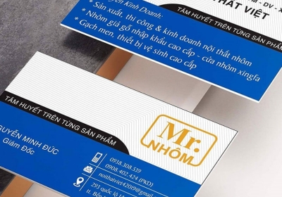 Tuyển chọn 10 card visit nhôm kính đẹp, đơn giản mới nhất 2023 