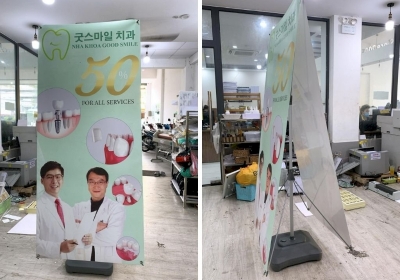 Standee hai mặt là gì? Địa chỉ in Standee hai mặt uy tín giá rẻ