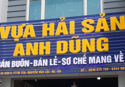 Mẫu Biển Quảng Cáo Hải Sản Đẹp – Thiết Kế, Chất Liệu & Gợi Ý Hay