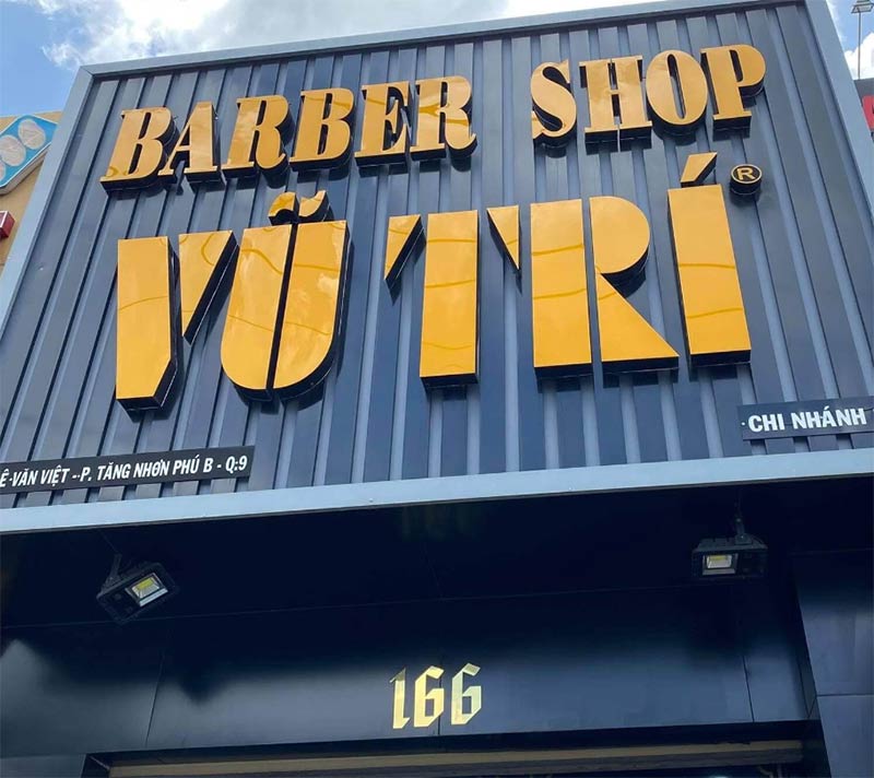 bảng hiệu barber shop