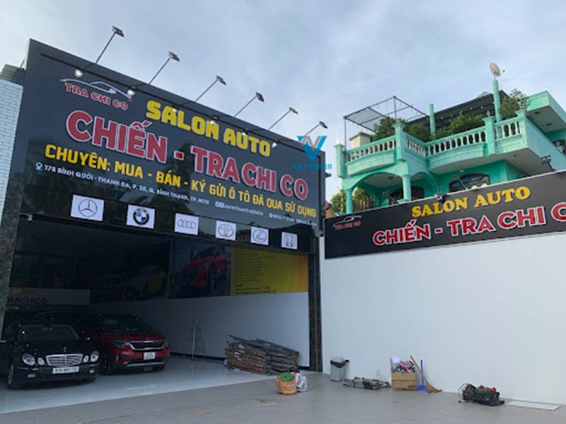 bảng hiệu gara ô tô