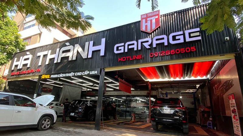 bảng hiệu gara ô tô