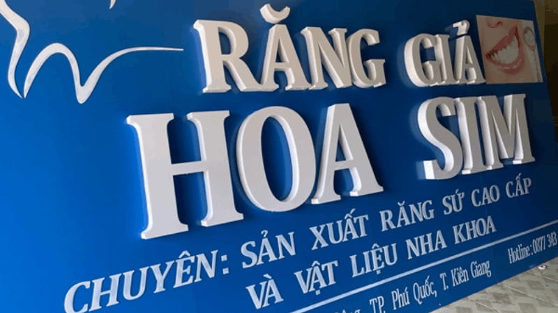 bảng hiệu mica chữ nổi hcm