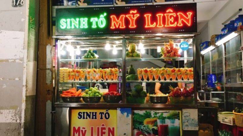 bảng hiệu nước ép sinh tố