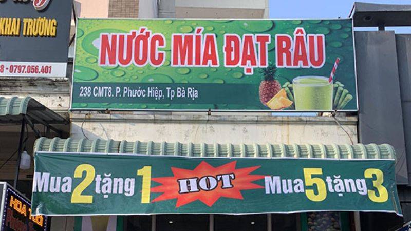 bảng hiệu nước giải khát
