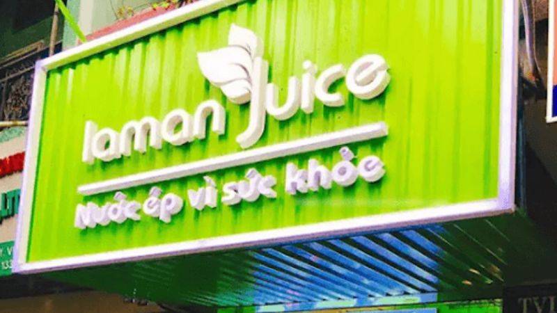 bảng hiệu nước giải khát