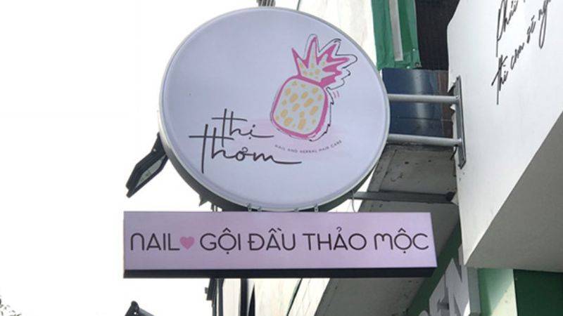bảng hiệu tròn nhỏ