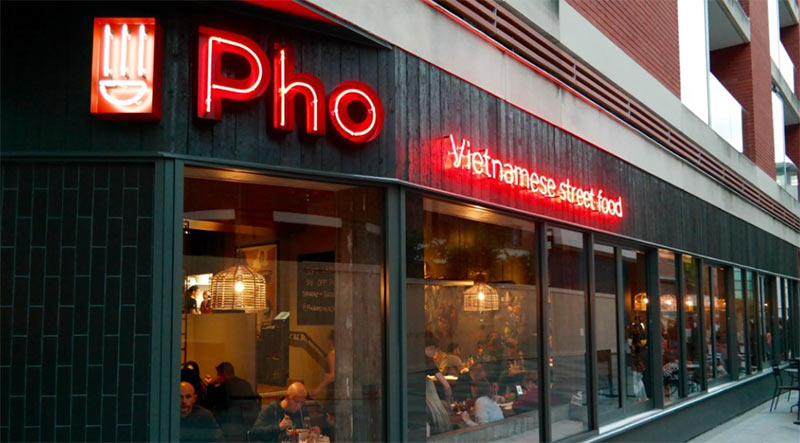 biển hiệu nhà hàng