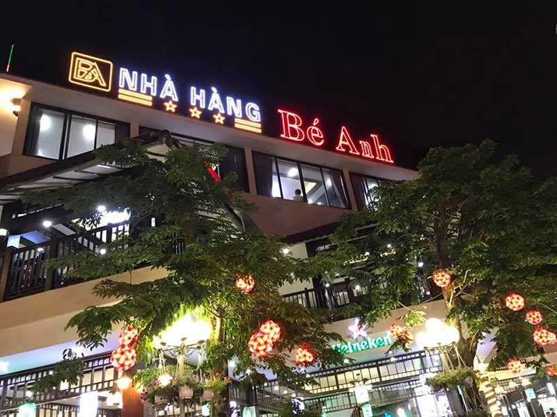biển hiệu nhà hàng