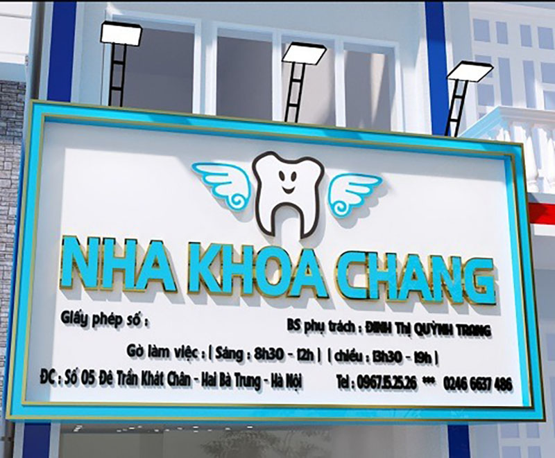 biển hiệu phòng khám