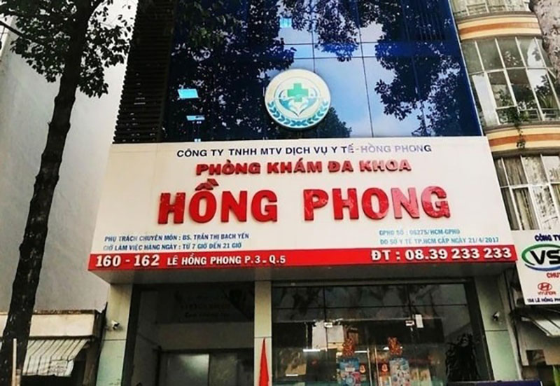 biển hiệu phòng khám
