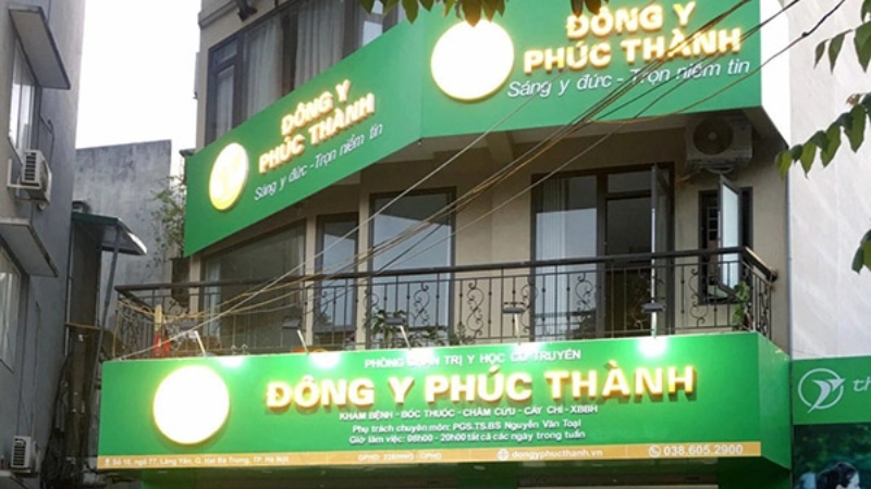 Bảng hiệu đông y