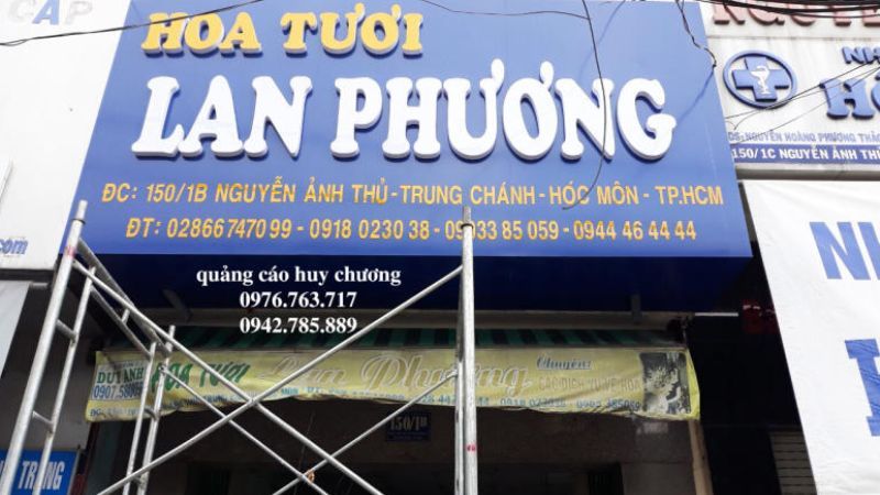 làm bảng hiệu chữ nổi ở đâu đẹp