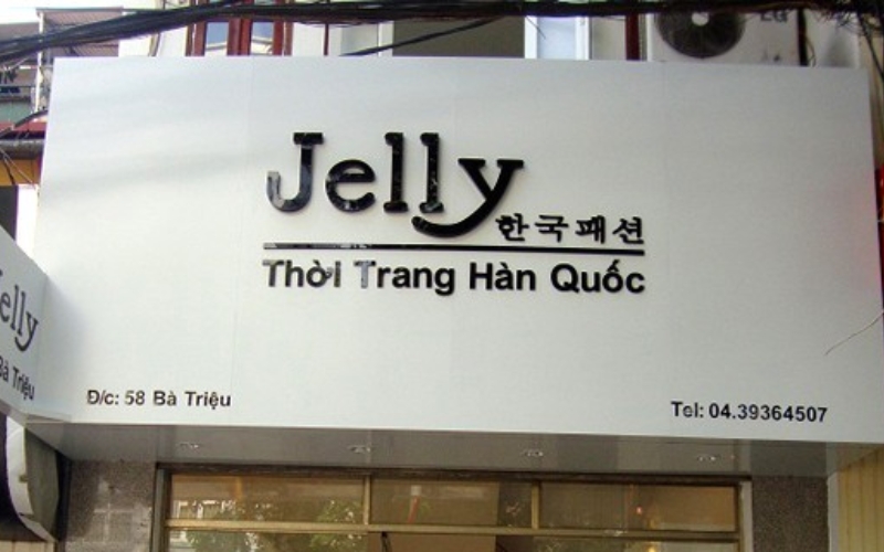 Mẫu bảng hiệu đứng đẹp