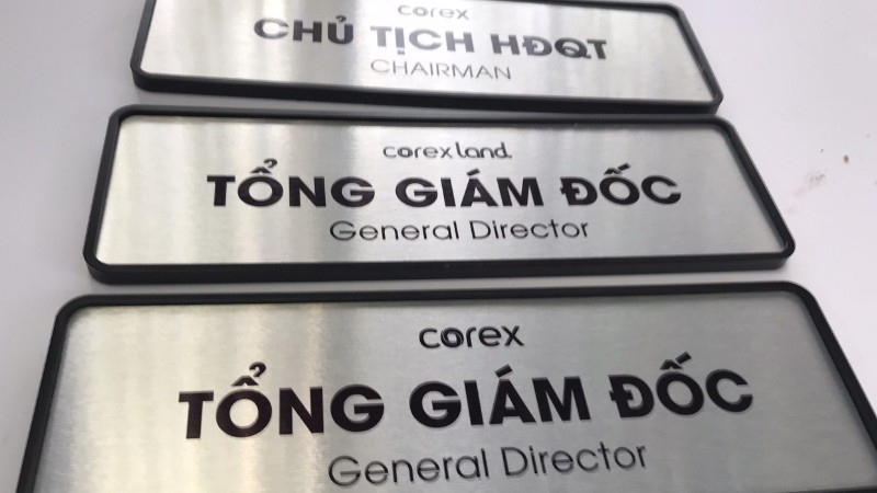 mẫu biển công ty