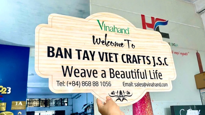 mẫu biển công ty