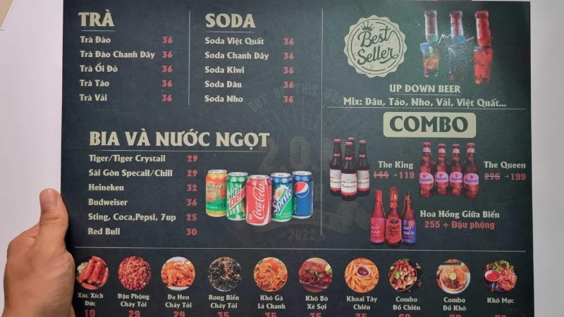 menu bồi formex