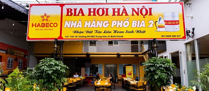 quán dài làm biển quảng cáo sao cho đẹp