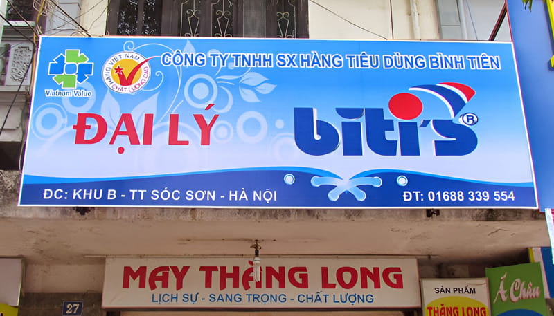 quán dài làm biển quảng cáo sao cho đẹp