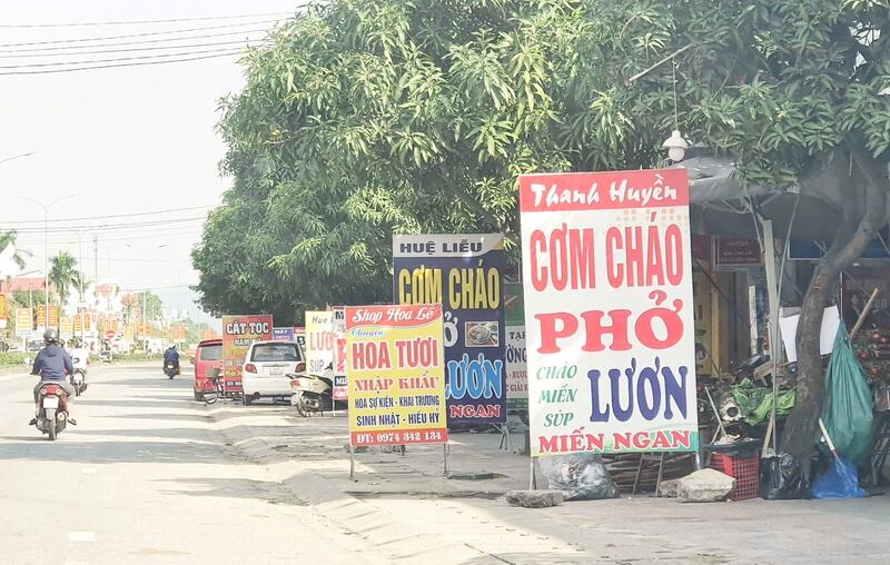 quy cách treo biển quảng cáo đúng quy định
