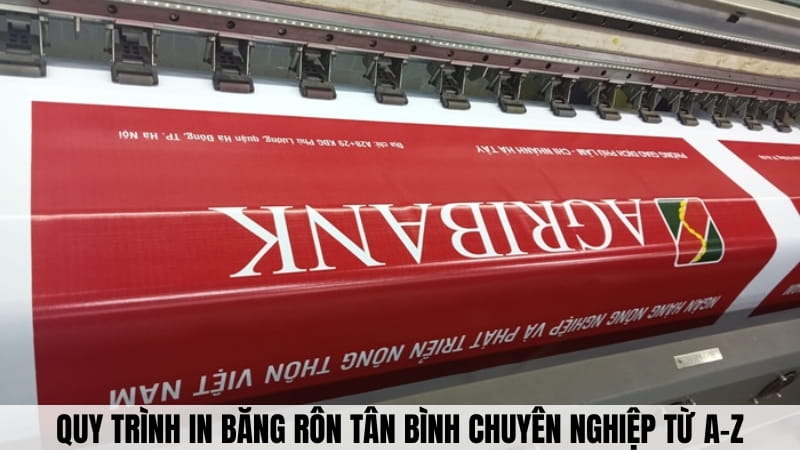 Quy trình in băng rôn Tân Bình