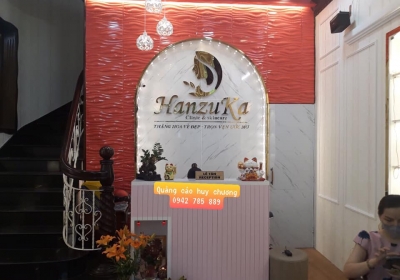 THIẾT KẾ - THI CÔNG BẢNG HIỆU QUẢNG CÁO SPA ĐẸP