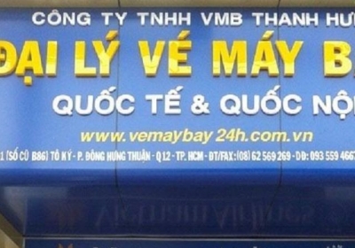 10+ Bảng Hiệu Bán Vé Máy Bay Đẹp