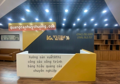 XƯỞNG LÀM BẢNG HIỆU CHỮ INOX ĐẸP